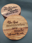 Acacia Coaster - Set of 4 - The Best Memories