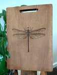 Chopping Board Large - Dragonfly