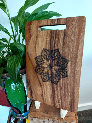 Chopping Board Large - Mandala