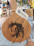 Pizza Board - Horse head 280mm