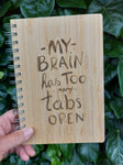 Bamboo notebook - My Brain